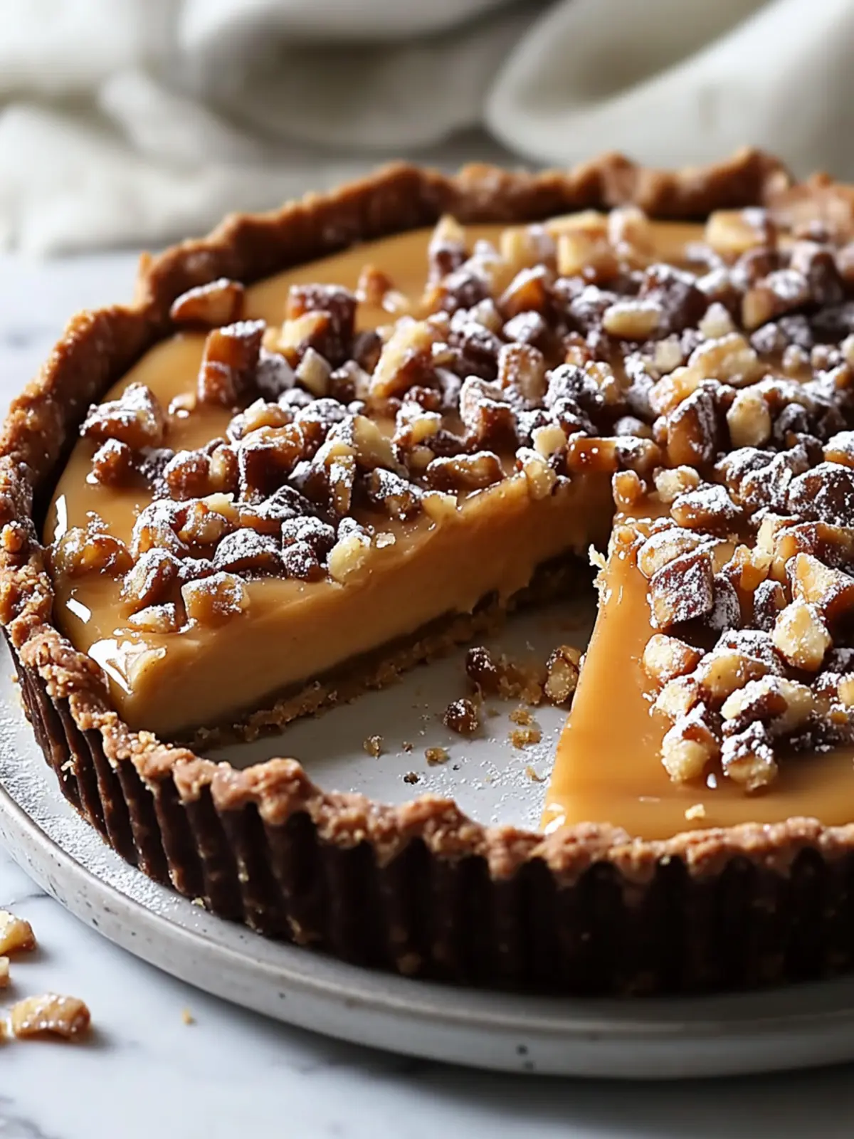 Irresistible No-Bake Caramel Crunch Tart in Minutes 2 No-Bake Caramel Crunch Tart