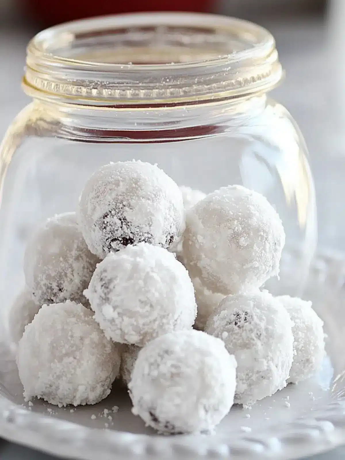 No-Bake Fudge Snow Balls: Indulge in Healthy Sweetness 3 No-Bake Fudge Snow Balls