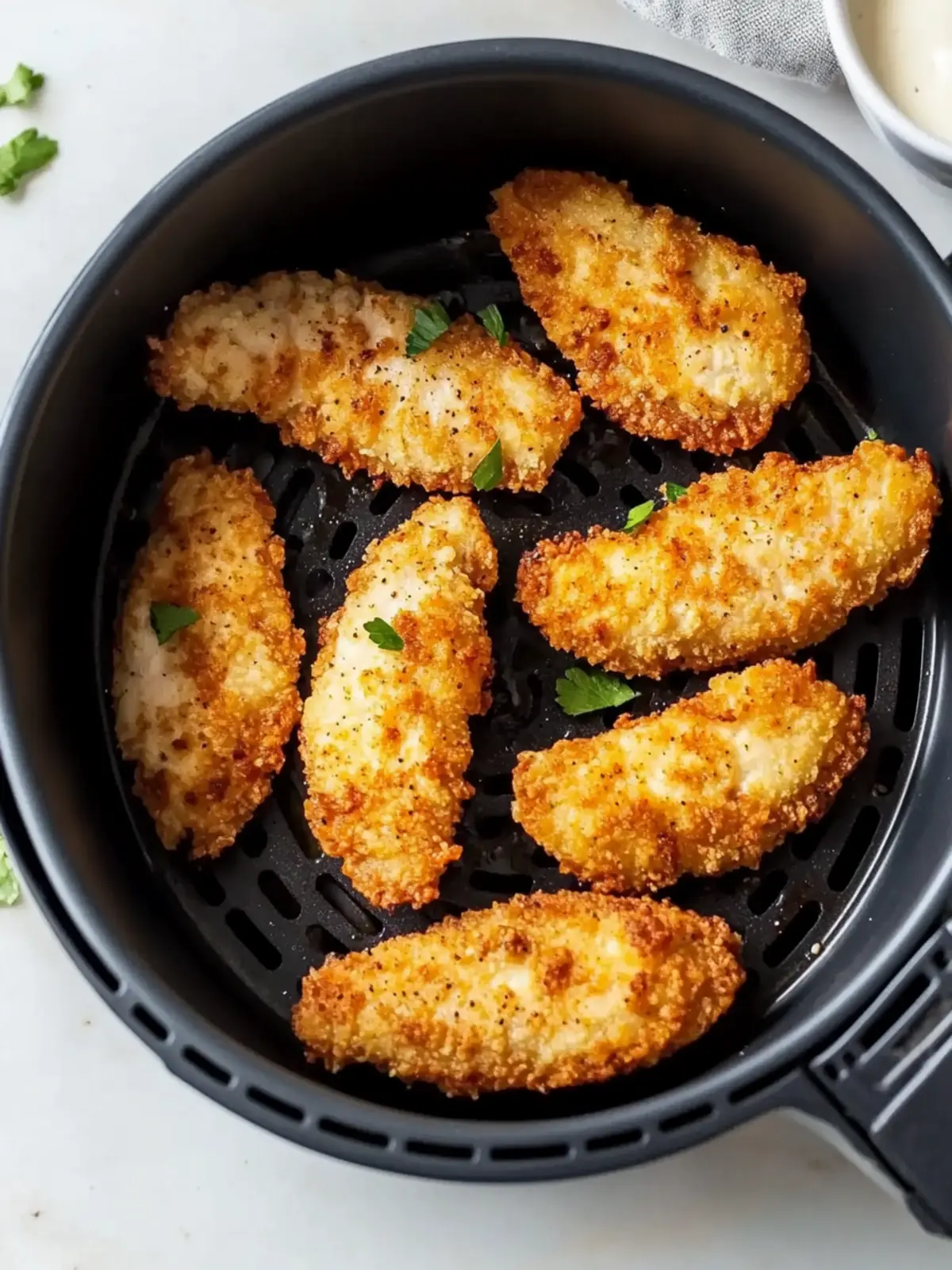 Crispy Air Fryer Chicken Tenders for Easy Weeknight Dinners 4 Air Fryer Chicken Tenders