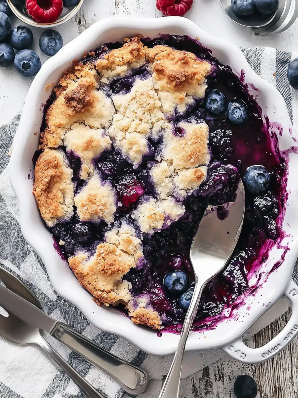 Bisquick Blueberry Cobbler: A Sweet, Easy Comfort Dessert 4 Bisquick Blueberry Cobbler