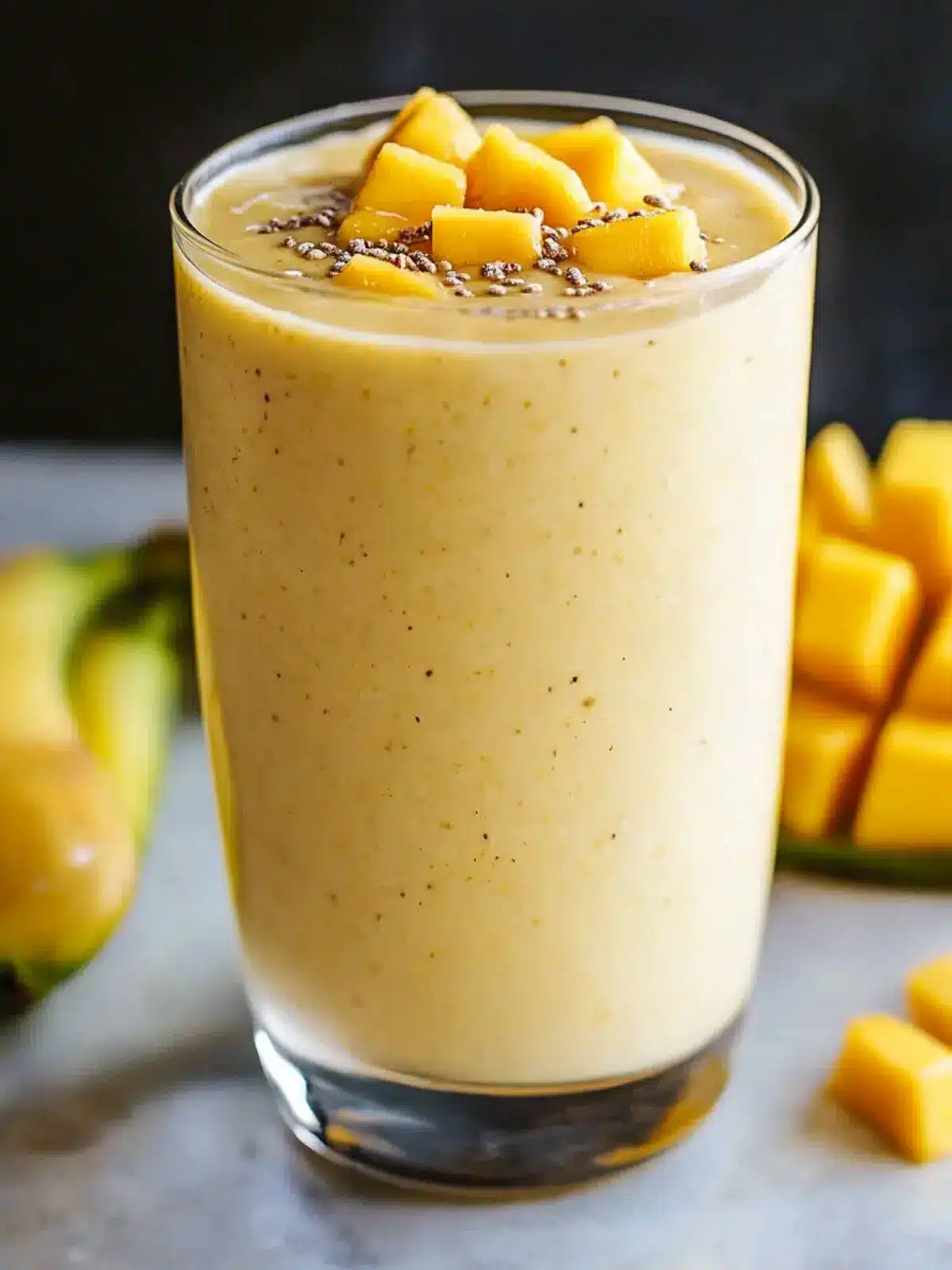 Delicious Mango Banana Breakfast Smoothie for Busy Mornings 2 Mango Banana Breakfast Smoothie