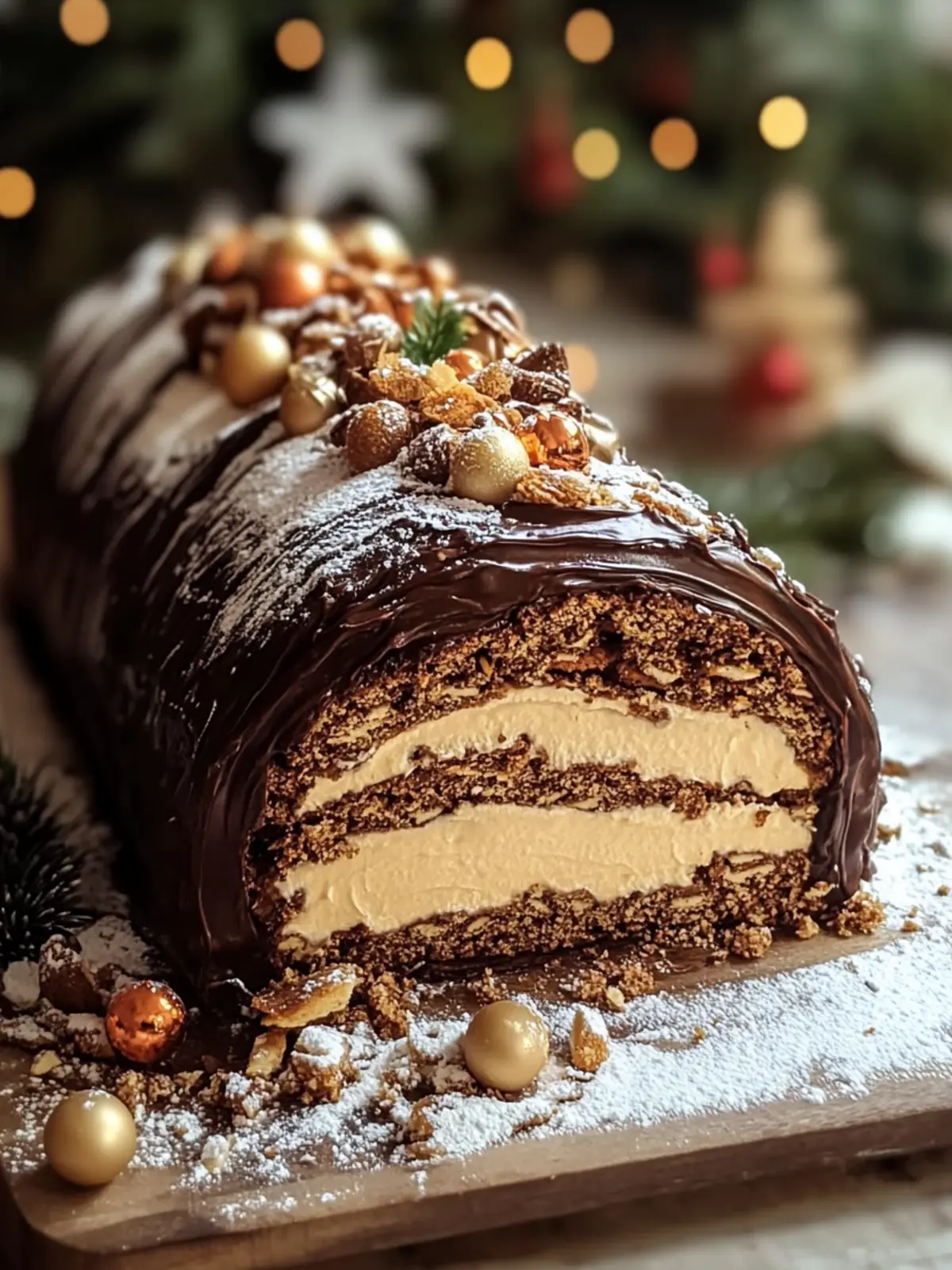 Gingerbread Yule Log: A Festive Holiday Delight You ll Love 3 Gingerbread Yule Log