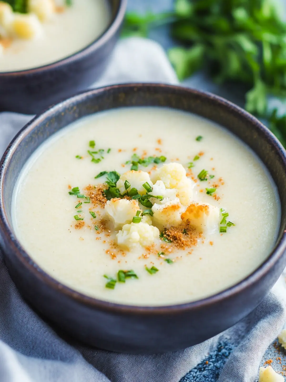 Creamy Cauliflower Soup: Comfort in Every Warm Bowl 2 Creamy Cauliflower Soup