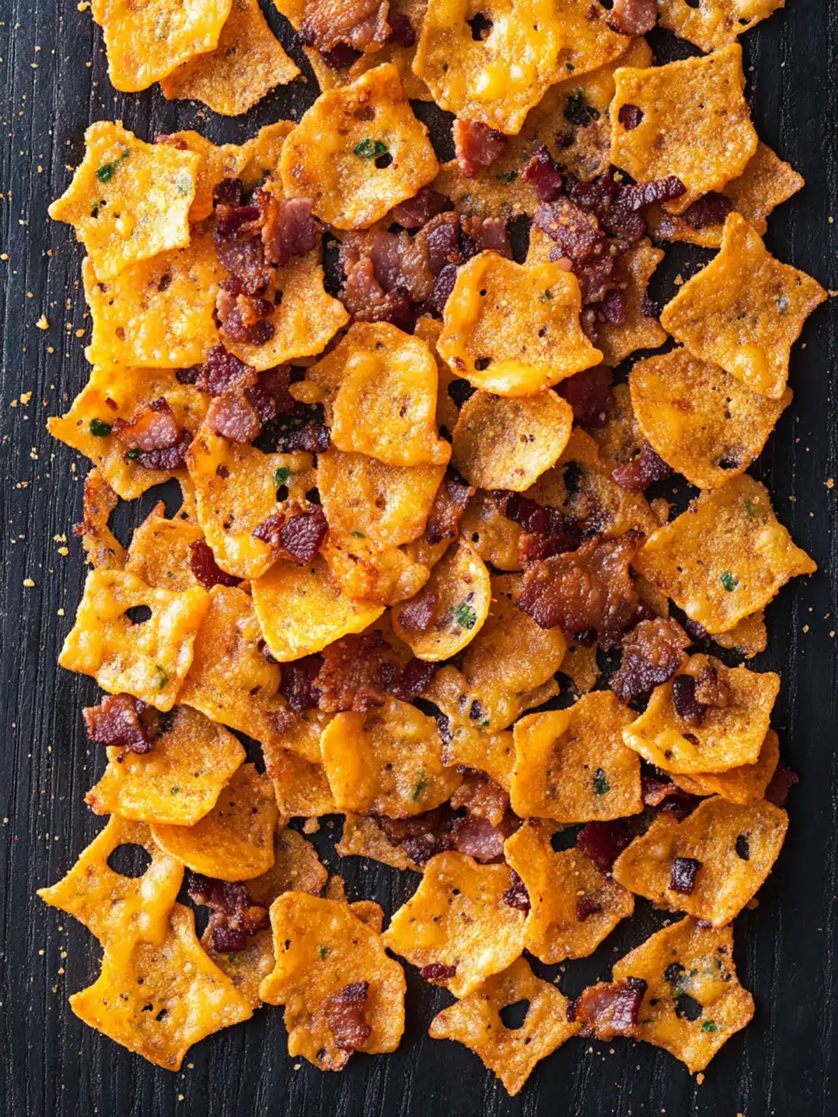 Loaded Bacon Cheddar Cheese Chips for Guilt-Free Snacking 3 Loaded Bacon Cheddar Cheese Chips