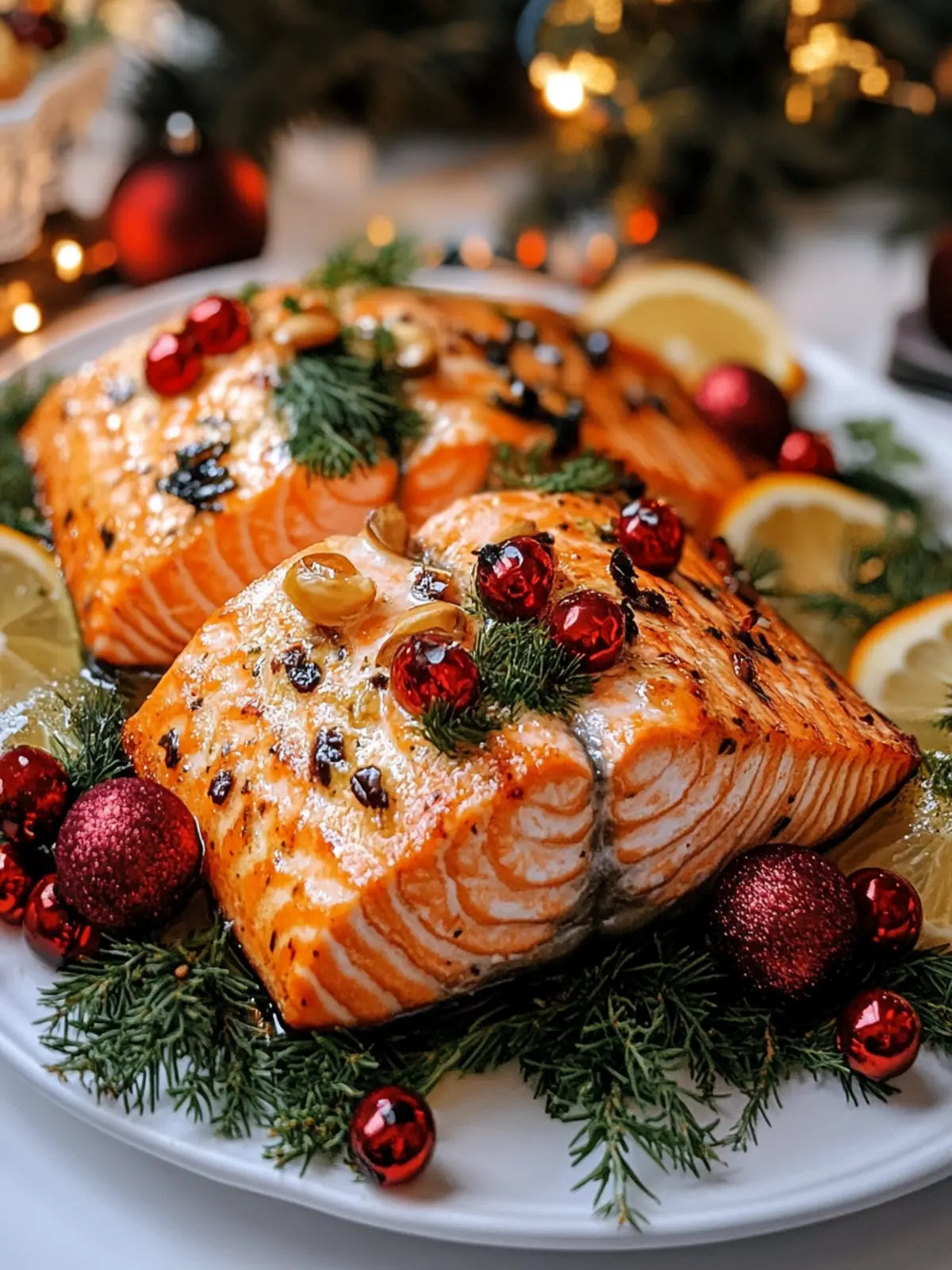 Deliciously Festive Christmas Salmon with Citrus Herbs 3 Christmas Salmon
