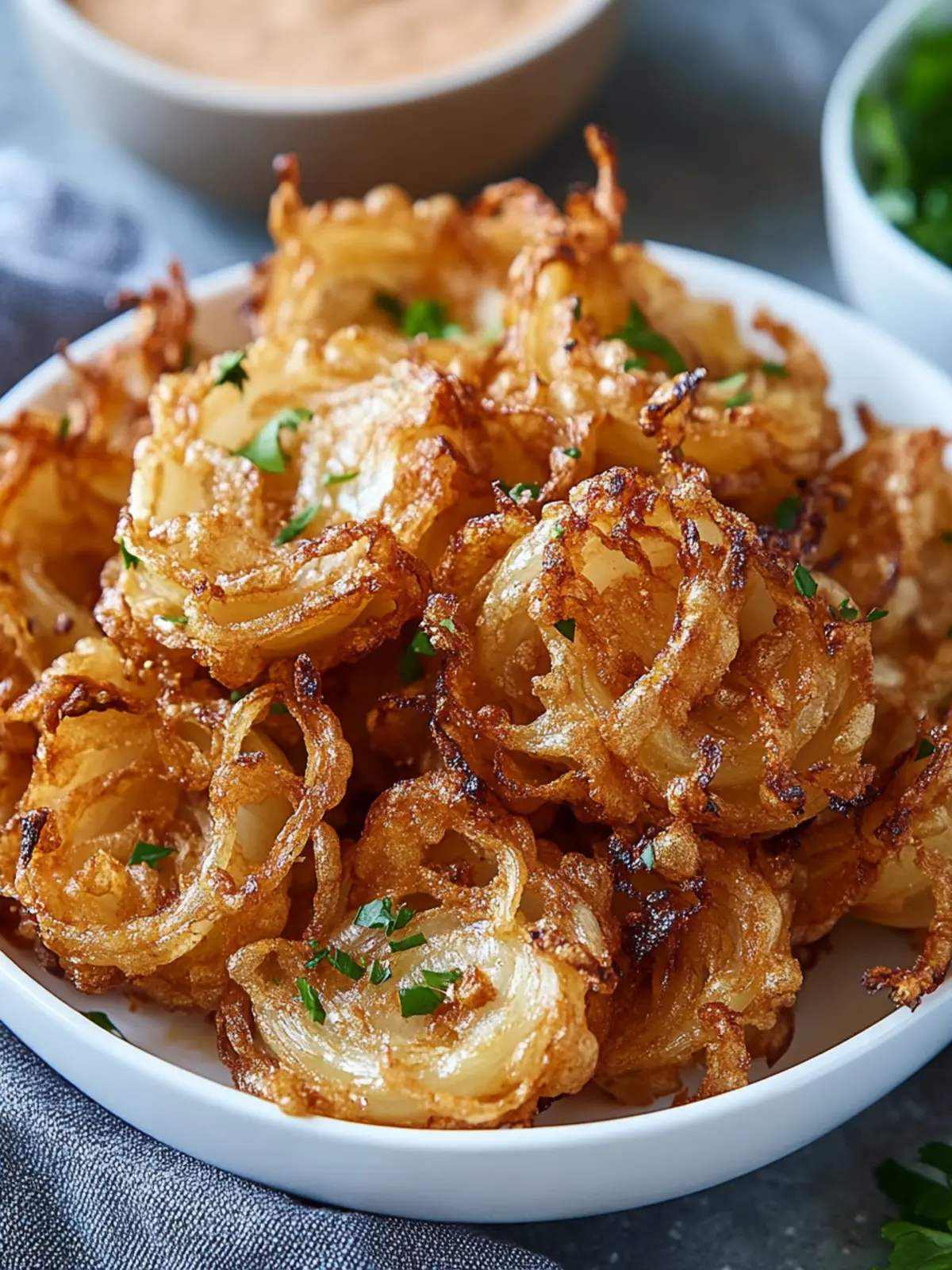 Air Fryer Crispy Mini Blooming Onions for Guilt-Free Snacking 4 Air Fryer Crispy Mini Blooming Onions
