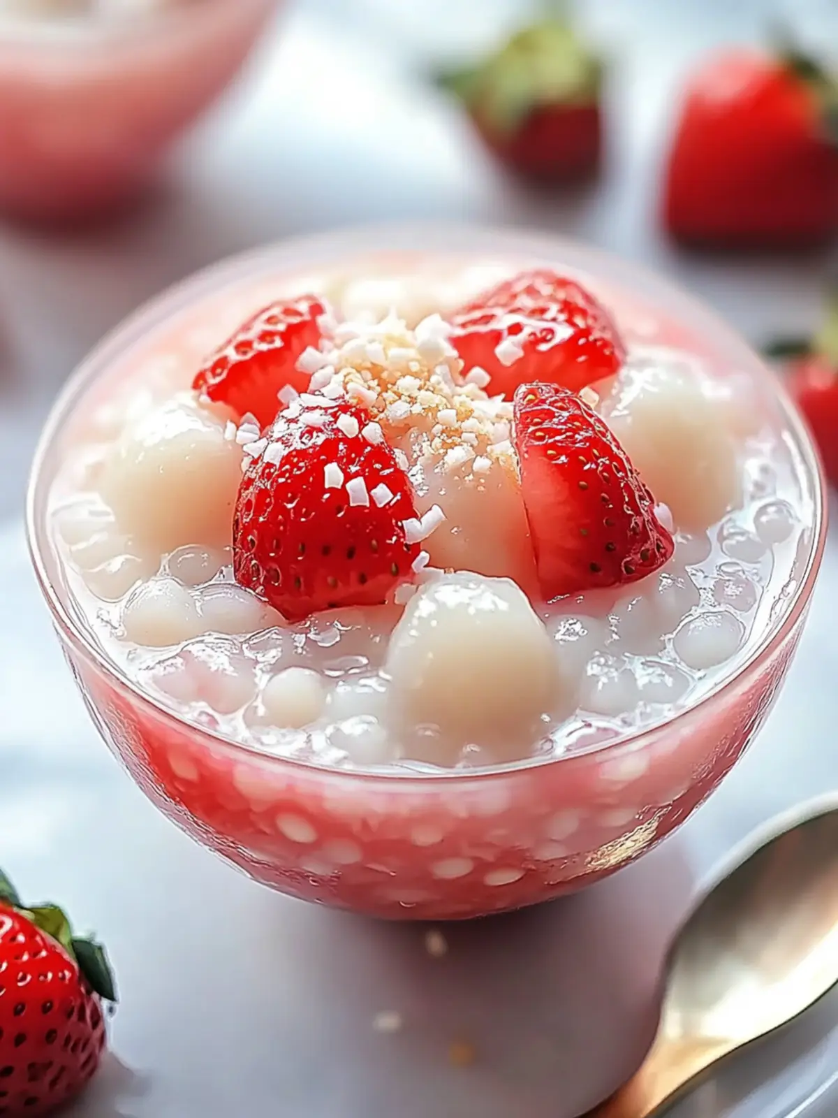 Strawberry Coconut Tapioca: A Tropical Dessert You ll Love 3 Strawberry Coconut Tapioca