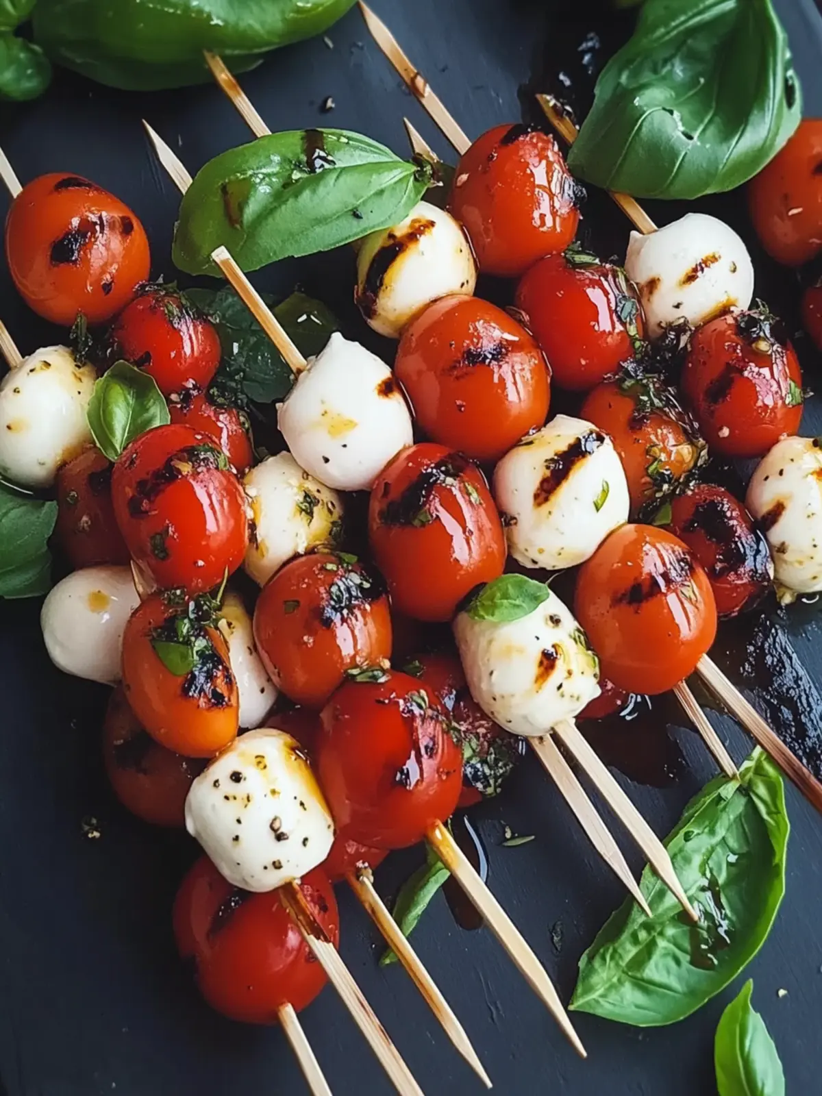 Caprese Salad Skewers: Fresh Bites for Your Next Party 2 Caprese Salad Skewers