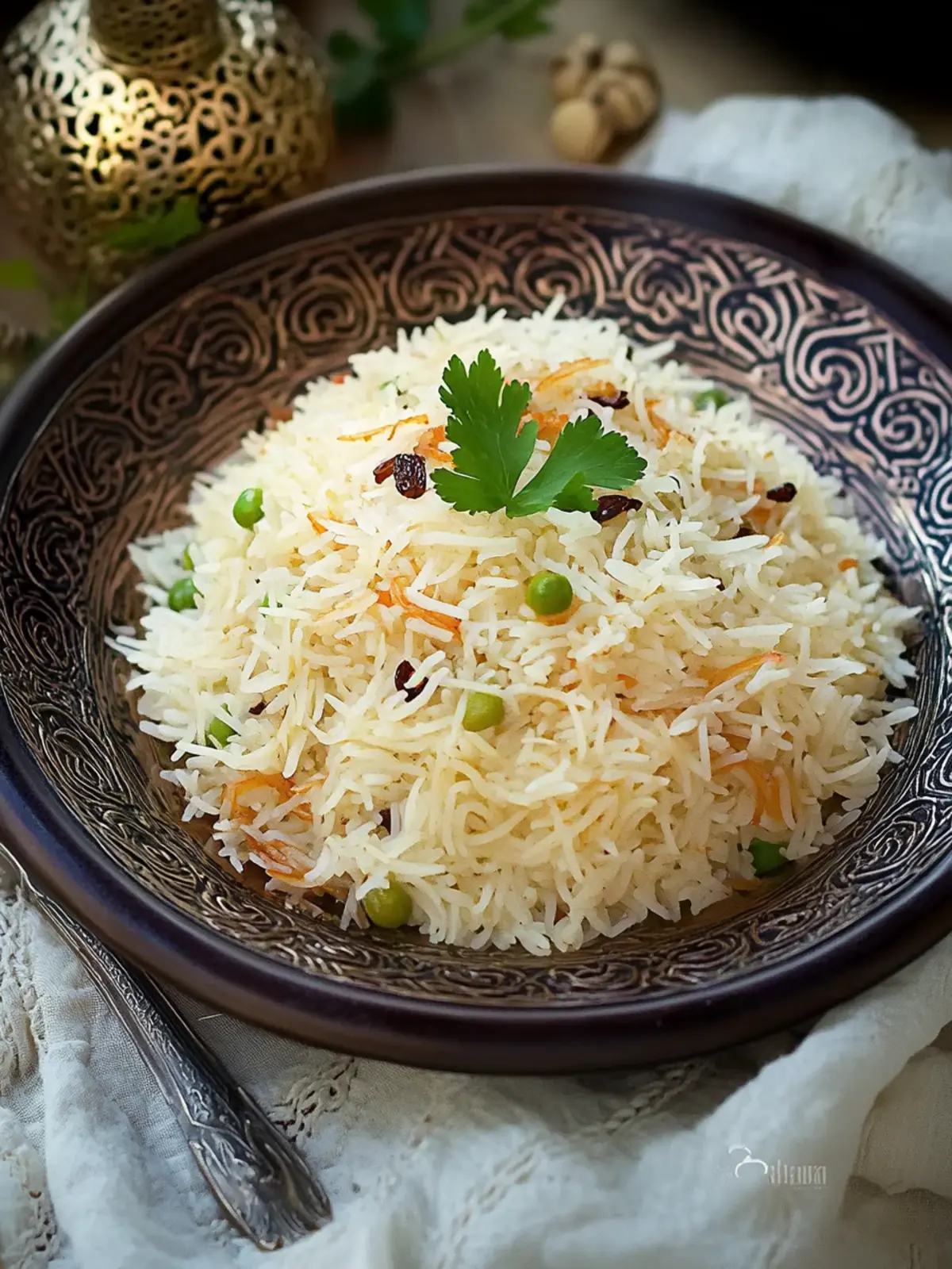 Egyptian Rice with Vermicelli - A Comforting Family Classic 2 Egyptian Rice with Vermicelli (Roz bel Shai riya)