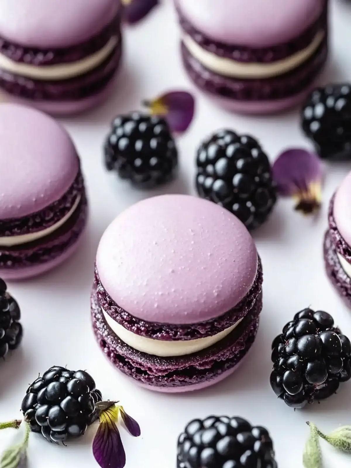 Delectable Blackberry Macarons for an Elegant Dessert Night 2 Delectable Blackberry Macarons for an Elegant Dessert Night
