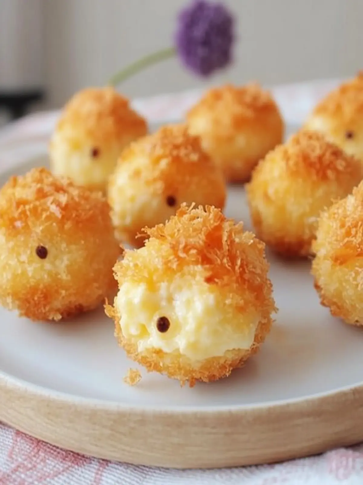 Delightful Baby Chick Cheese Balls for Your Easter Table 4 Baby Chick Cheese Balls