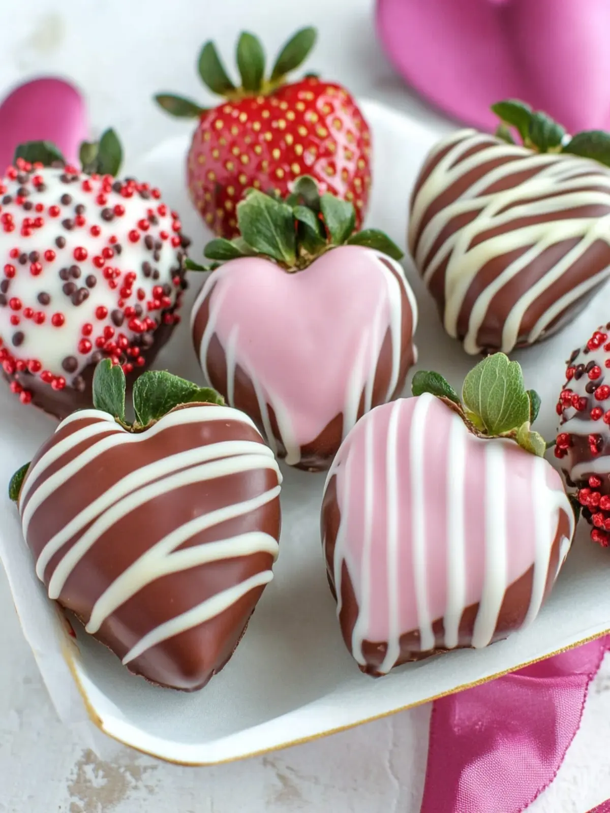 Delicious Valentine s Day Chocolate Covered Strawberries Recipe 2 Valentine s Day Chocolate Covered Strawberries