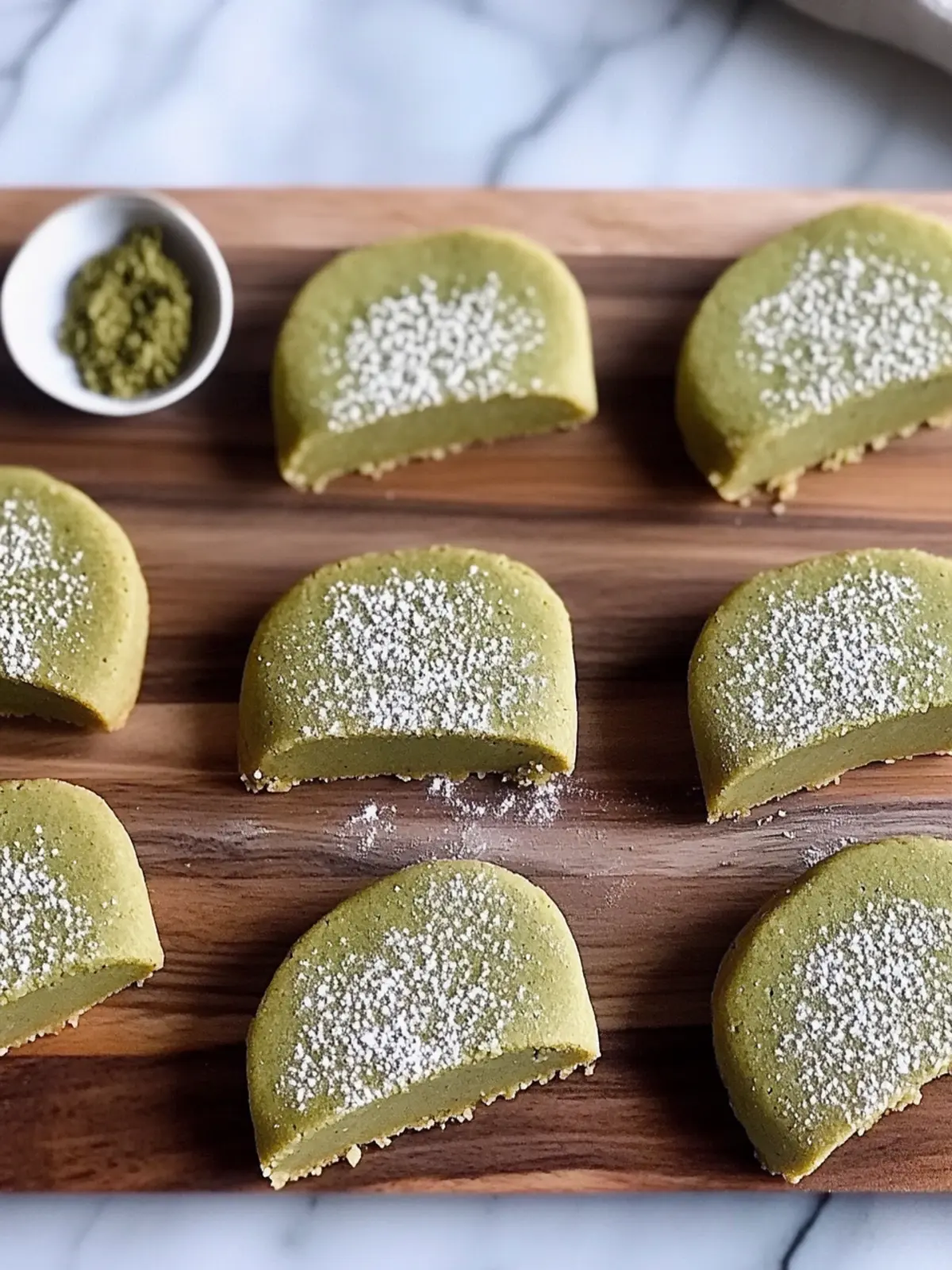 Classic Matcha Green Tea Shortbread Cookies Recipe You'll Adore 2 Classic Matcha Green Tea Shortbread Cookies Recipe