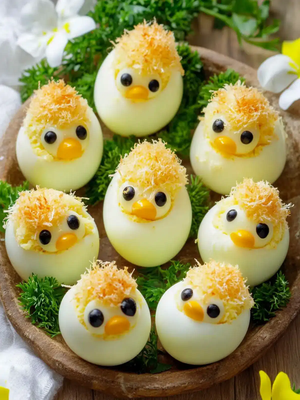 Charming Easter Egg Recipe Deviled Egg Chicks Delight 2 Easter Egg Recipe Deviled Egg Chicks