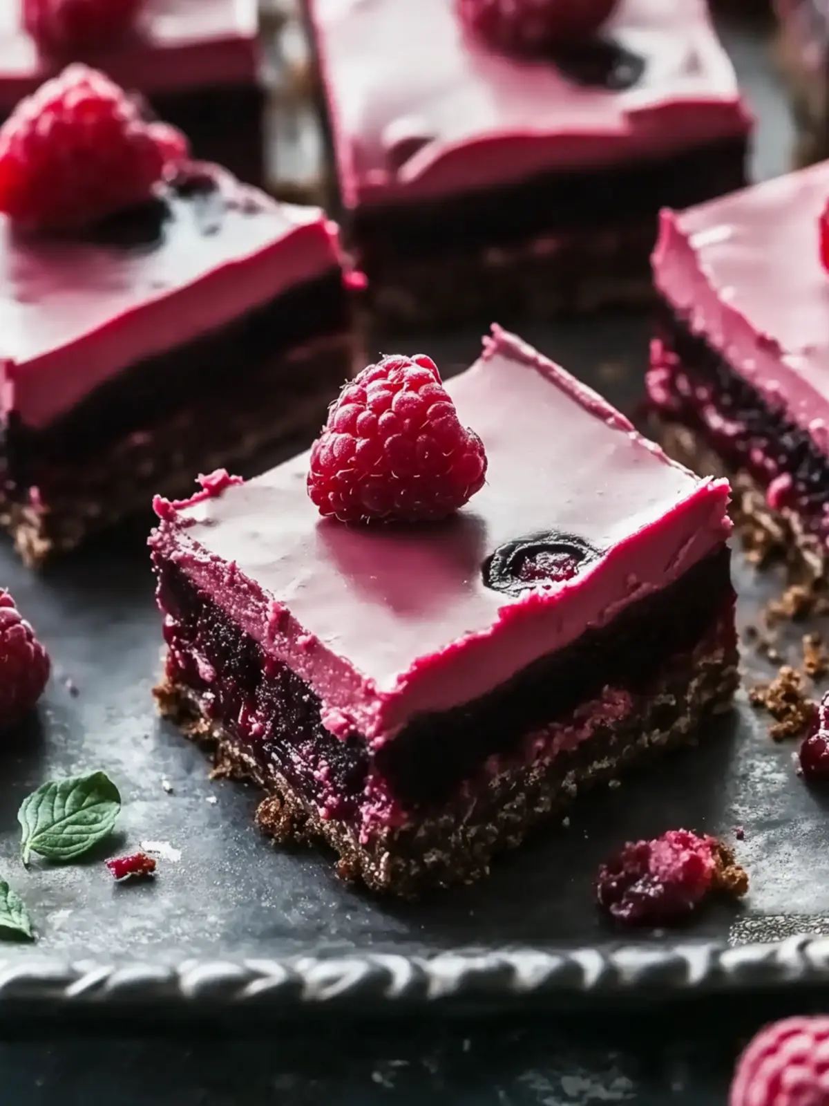 Decadent Dark Raspberry Bars Your New Favorite Dessert Delight 3 Decadent Dark Raspberry Bars: Your New Favorite Dessert