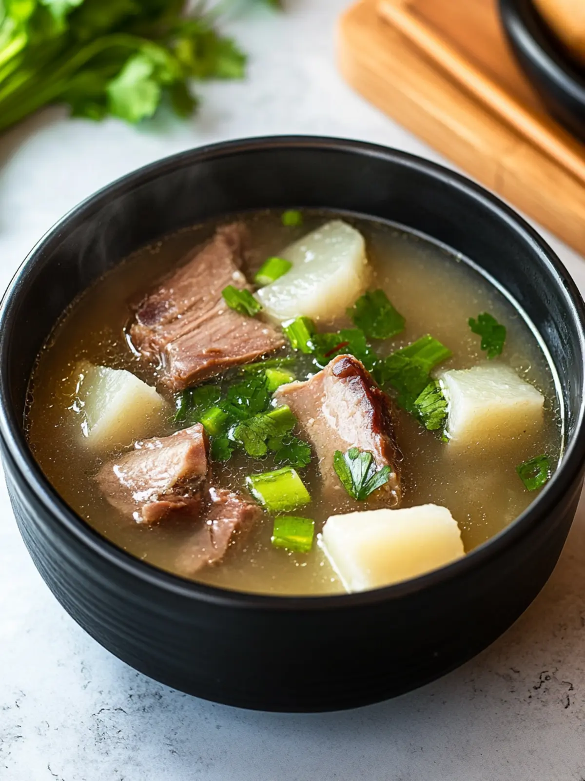 Taiwanese Pork Rib and Daikon Soup - Your Healthy Comfort Fix 3 Taiwanese Pork Rib and Daikon Soup - Healthy Recipe