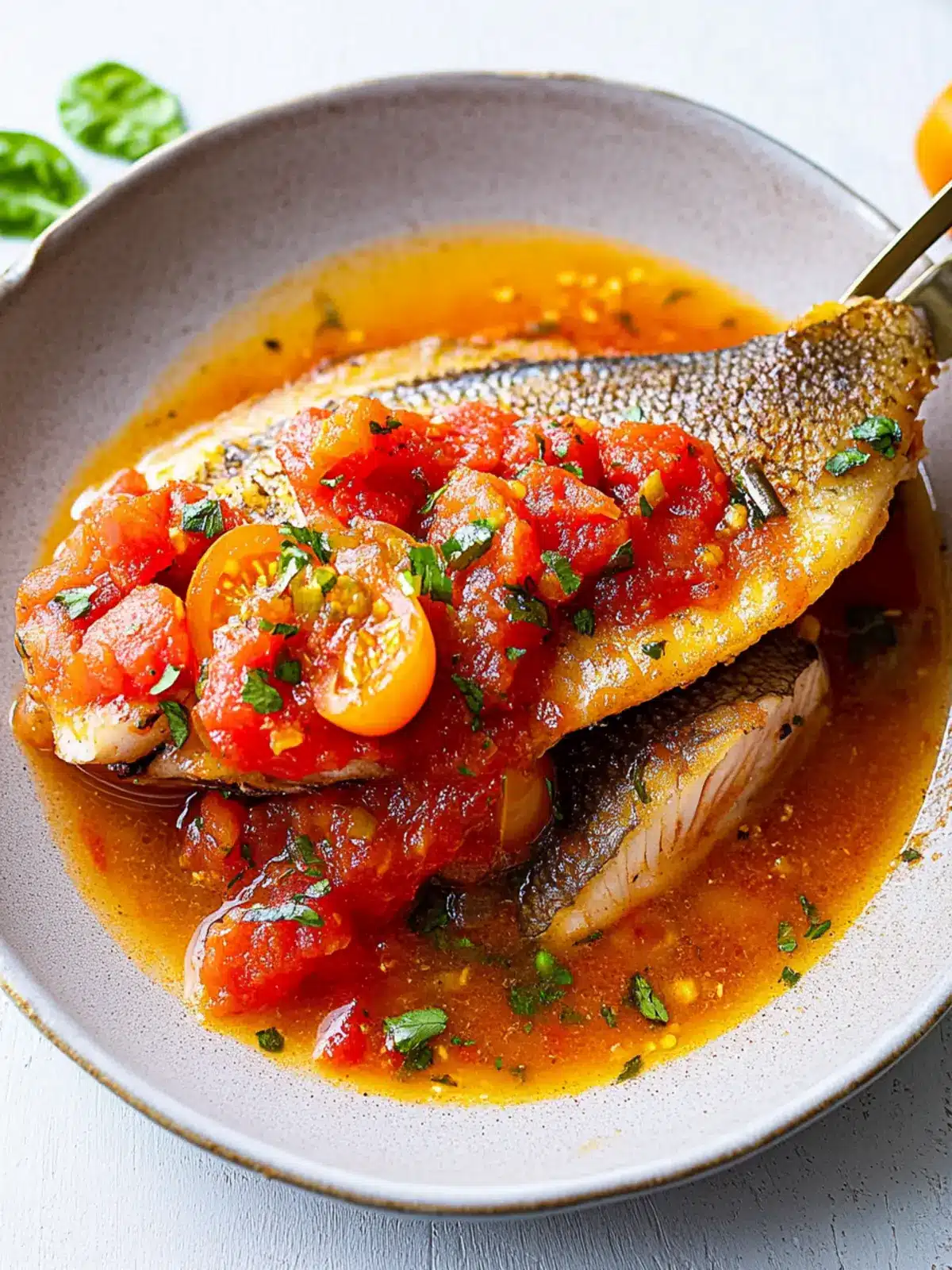 Delicious Fish in Tomato Sauce with an Asian Twist 2 Fish In Tomato Sauce
