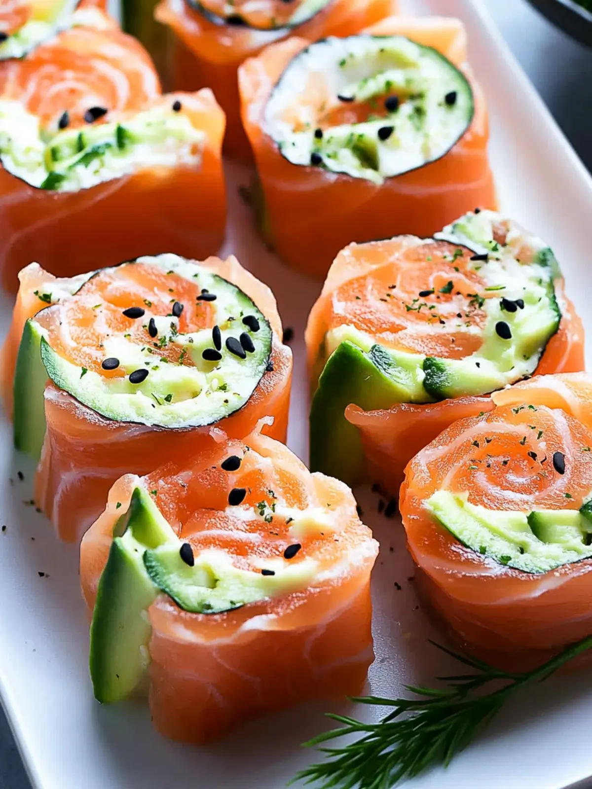 Delicious Smoked Salmon Roll Ups for Guilt-Free Snacking 3 Smoked Salmon Roll Ups