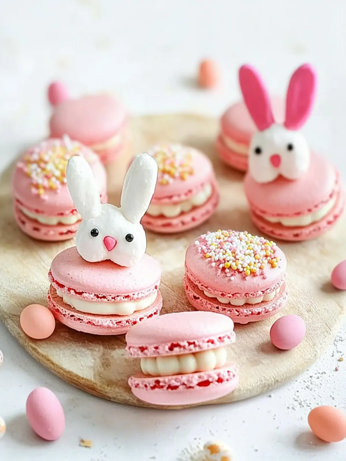 Easter Bunny Macarons That Will Wow Your Guests! 4 Easter Bunny Macarons
