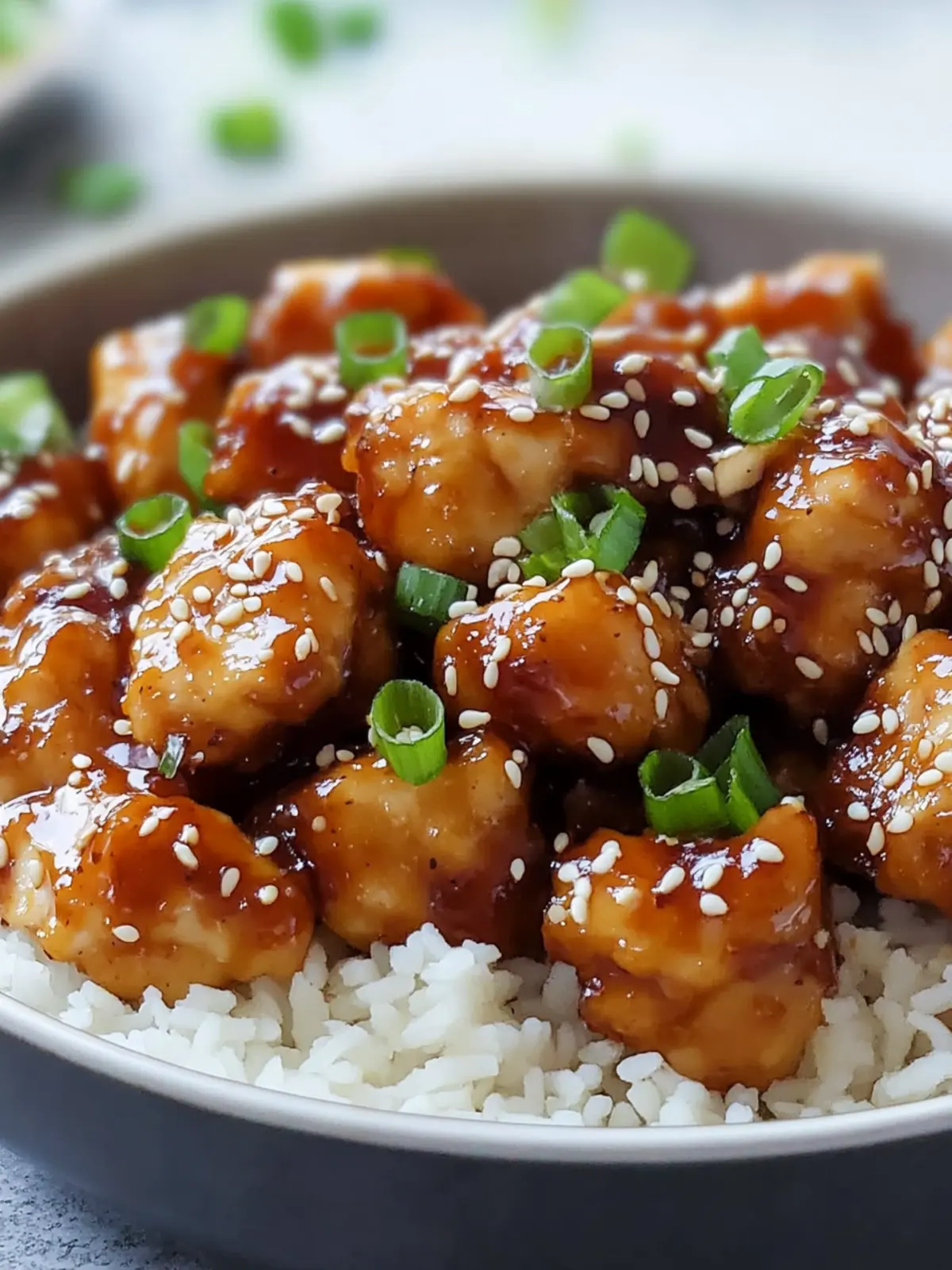 Crispy Air Fryer Sesame Chicken for Healthier Takeout at Home 2 Air Fryer Sesame Chicken