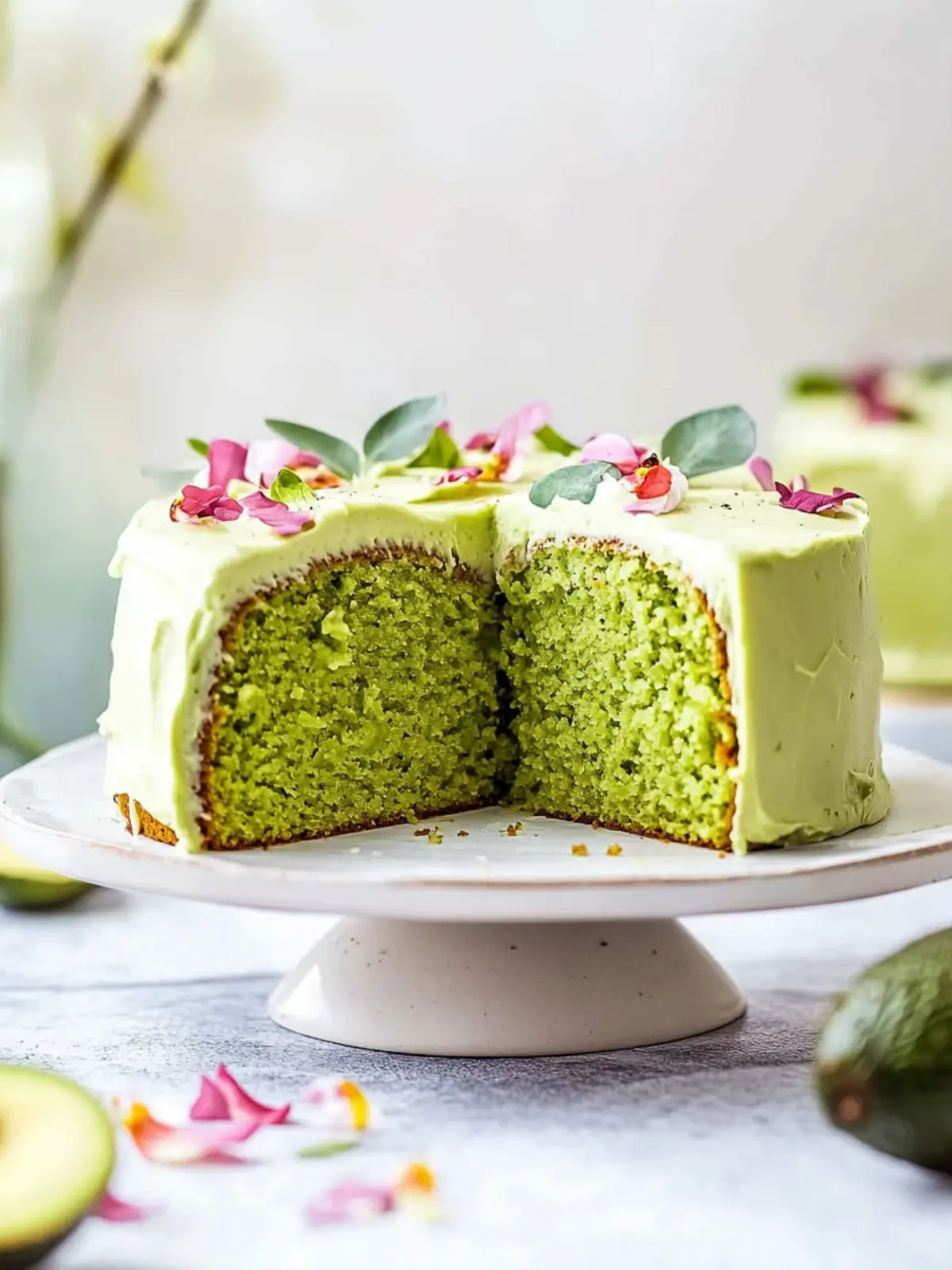 Deliciously Moist Avocado Cake for a Healthier Treat 3 Avocado Cake