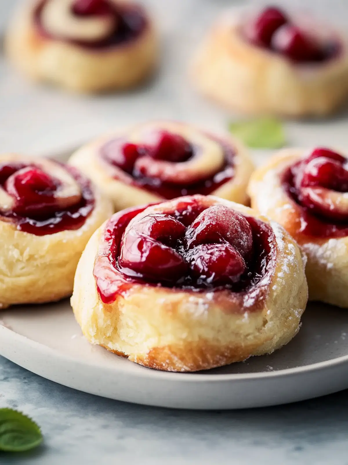 Deliciously Soft Cherry Cinnamon Rolls You'll Crave Daily 4 Cherry Cinnamon Rolls