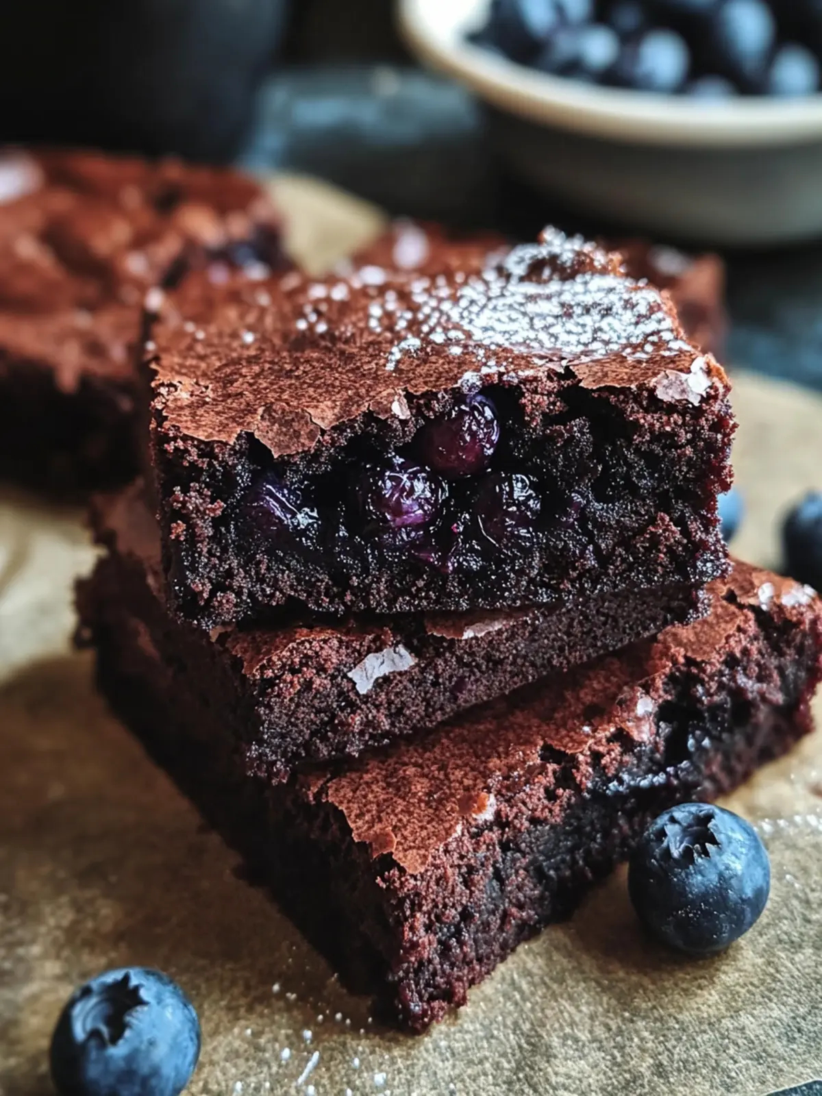 Heavenly Blueberry Brownies That Will Wow Your Taste Buds 3 Blueberry Brownies