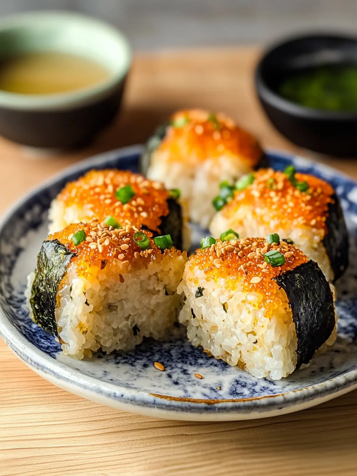 Crispy Spicy Tuna Yaki Onigiri: Quick Homemade Japanese Treats 4 Spicy Tuna Yaki Onigiri (Japanese Rice Balls)