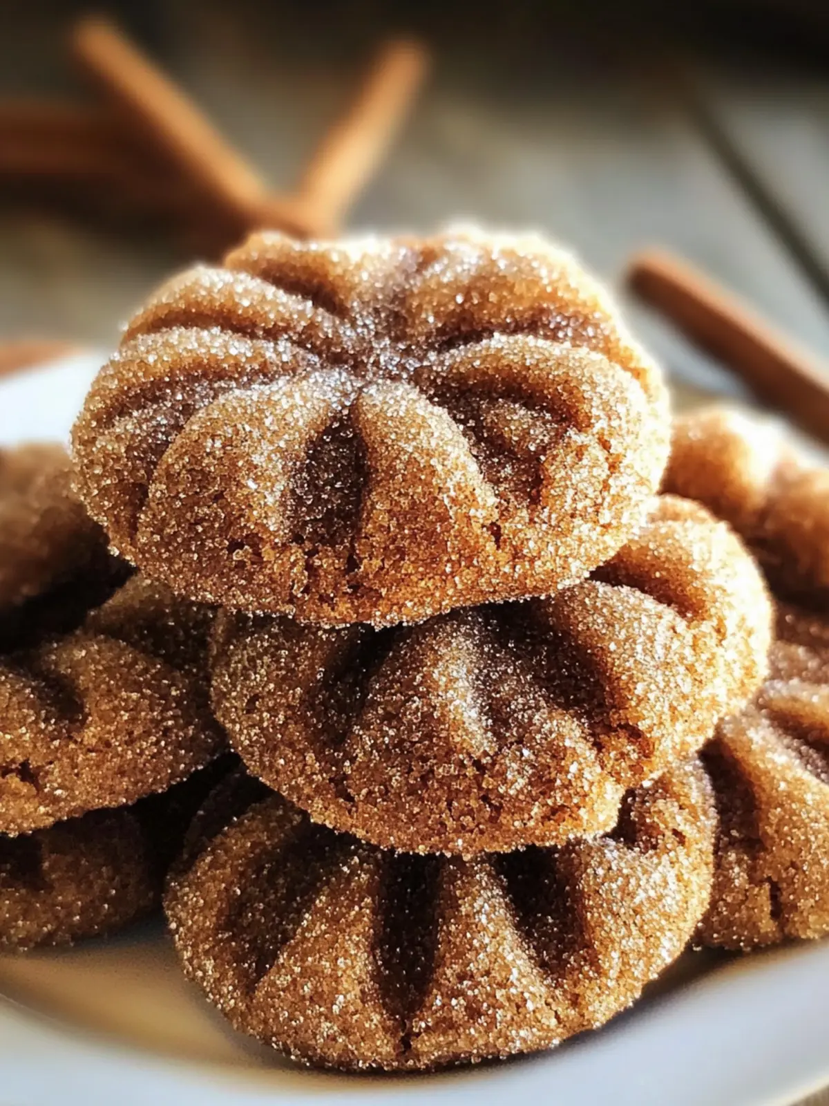 Churro Crinkle Cookies with Cinnamon Sugar You ll Love to Bake 4 Churro Crinkle Cookies with Cinnamon Sugar