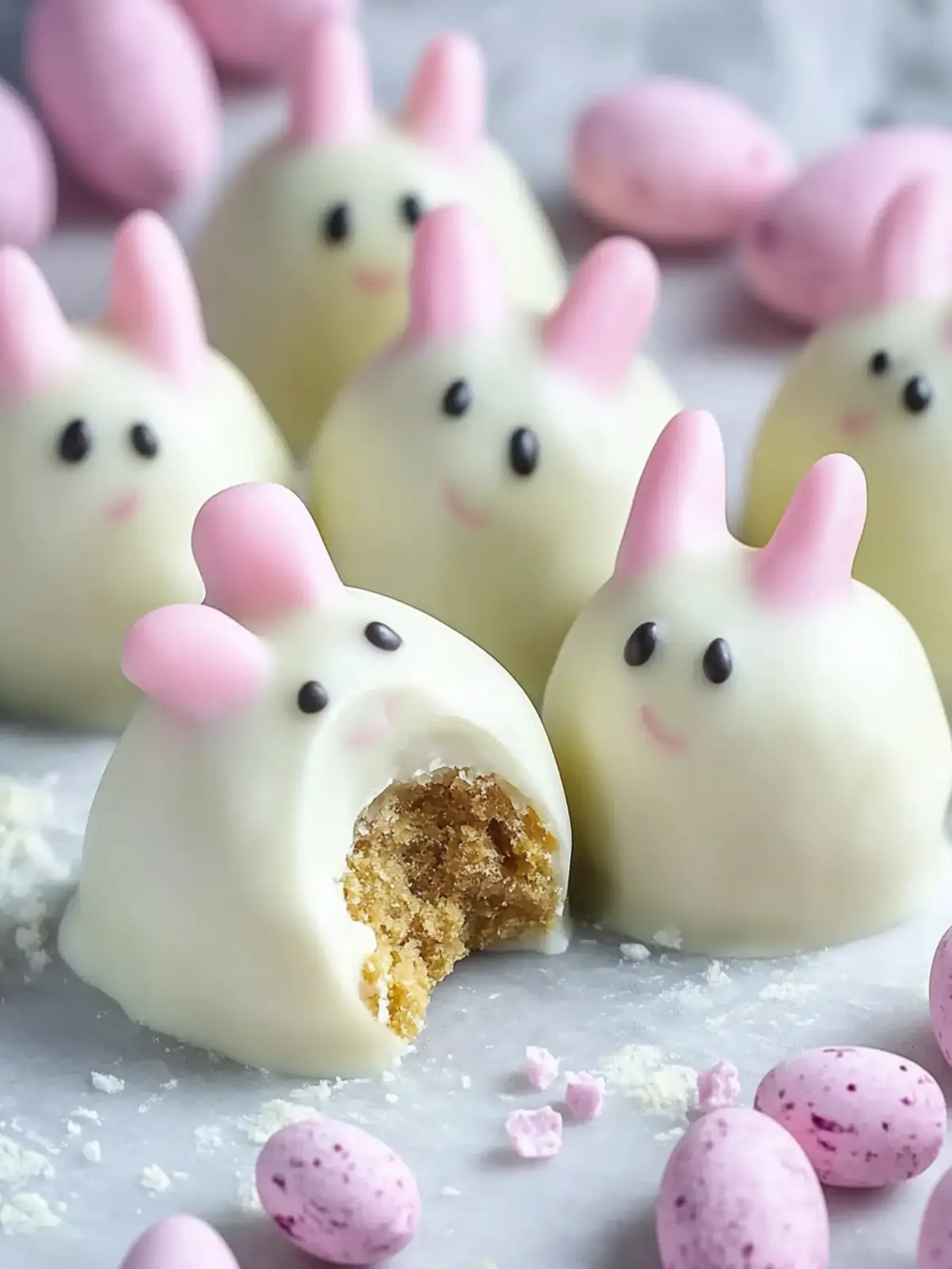 Creamy White Chocolate Easter Bunnies You Can Make Today 2 White Chocolate Easter Bunnies