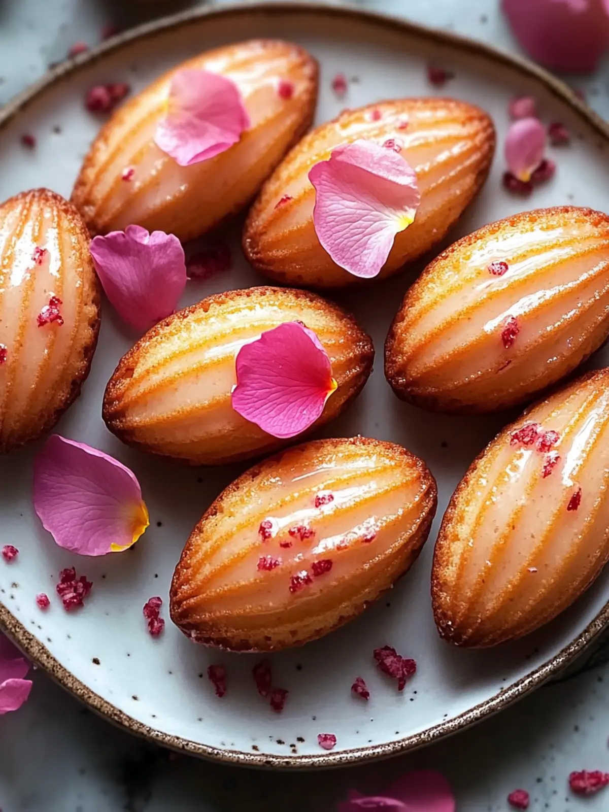 Delightful Rose Madeleines: A Floral Twist on a Classic Treat 2 Rose Madeleines