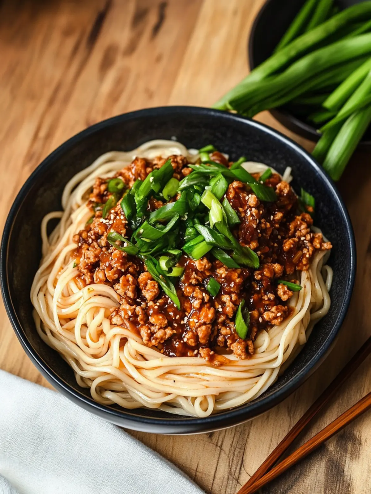Zha Jiang Mian: Easy 20-Minute Fried Sauce Noodles You'll Love 3 Zha Jiang Mian (Easy 20 Minute Fried Sauce Noodles)