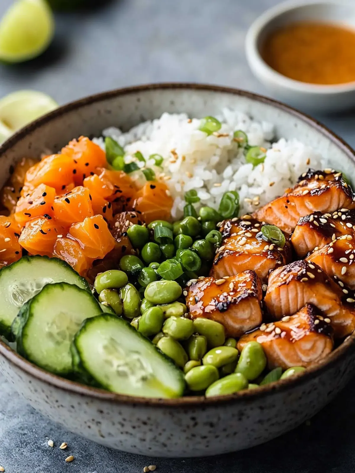Salmon Rice Bowl Flavor Burst: Fresh & Fun Dinner Idea 3 Salmon Rice Bowl Flavor Burst