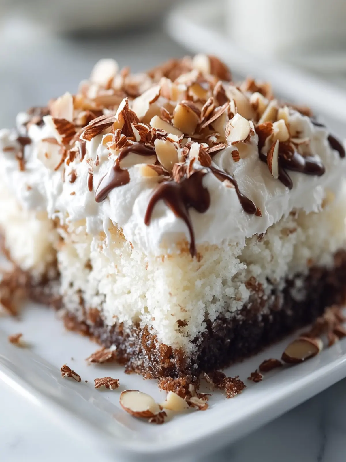 Almond Joy Poke Cake: Your New Favorite Indulgent Dessert 3 Almond Joy Poke Cake