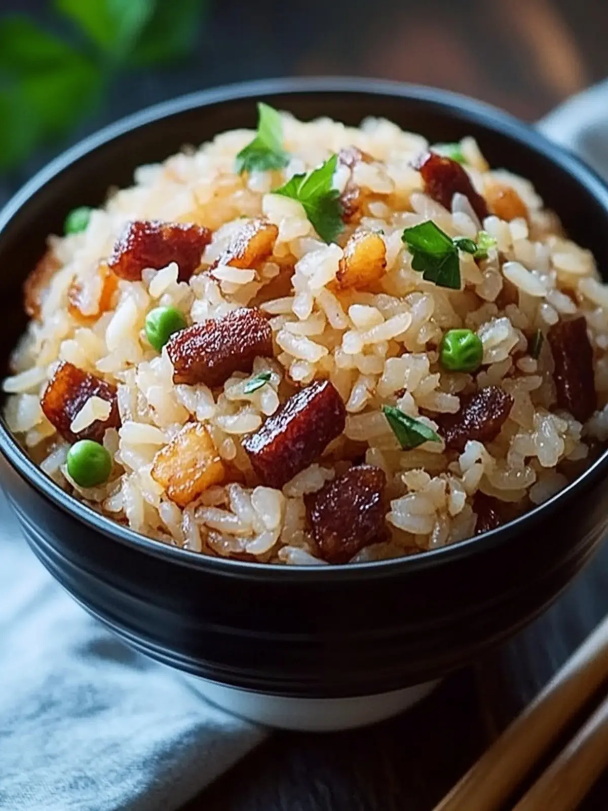Savory Sticky Rice with Chinese Sausage: A Cozy Comfort Dish 3 Savory Sticky Rice with Chinese Sausage: A Comforting Delight