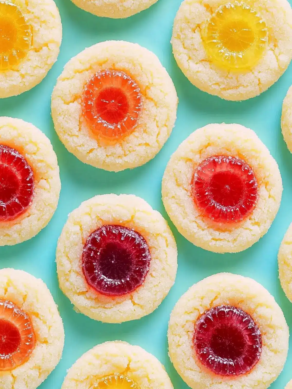 Jelly-Topped Sugar Cookies That Will Brighten Your Day 2 Jelly-Topped Sugar Cookies