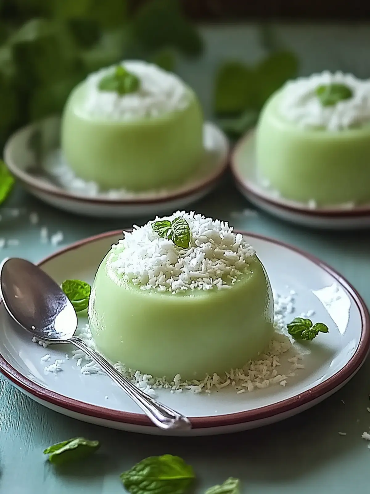 Creamy Pandan Coconut Panna Cotta You'll Crave Daily 3 Pandan Coconut Panna Cotta