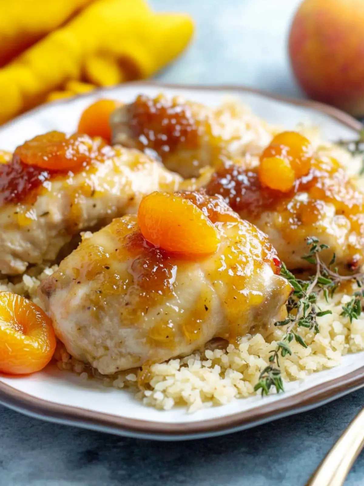 Sweet & Tangy Baked Apricot Chicken with Apricot Jam Delight 4 Baked Apricot Chicken (with apricot jam)