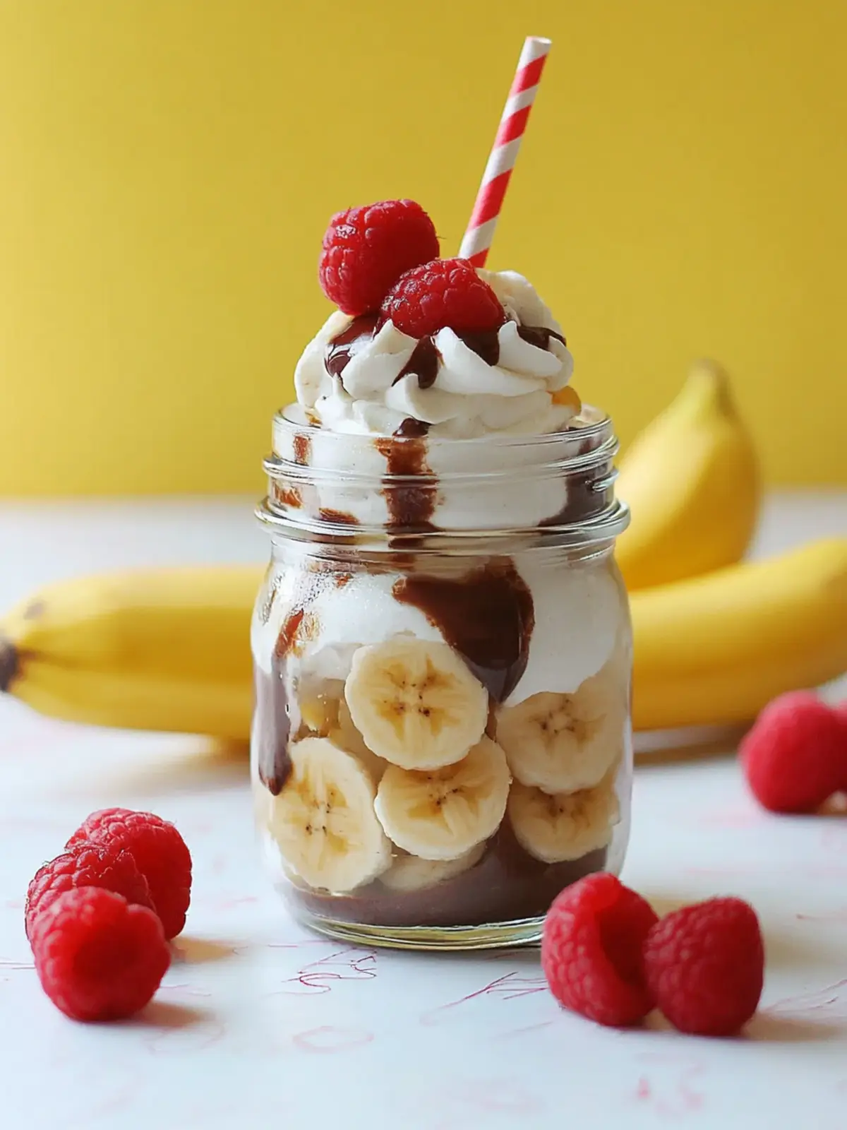 Guiltless Banana Split in a Jar: The Perfect Low-Cal Treat 2 Guiltless Banana Split in a Jar