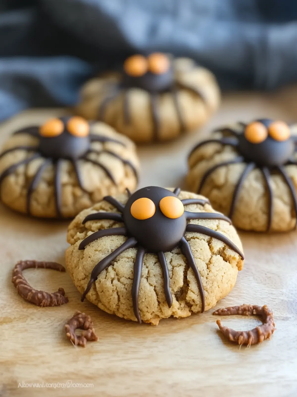 Peanut Butter Spider Cookies That Kids Will Adore This Halloween 3 Peanut Butter Spider Cookies