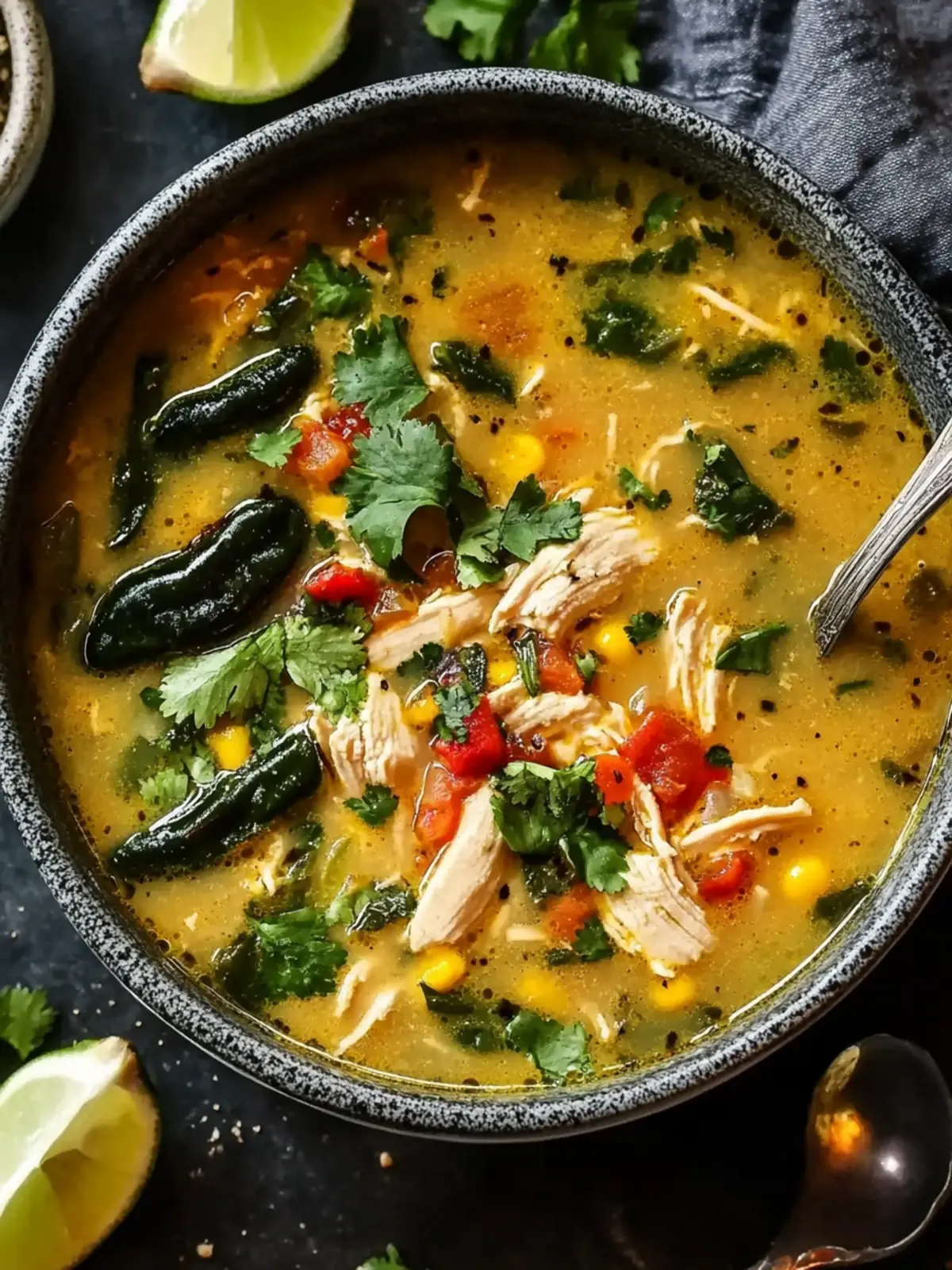 Cozy Chicken Poblano Soup Recipe for Heartwarming Nights 3 Chicken Poblano Soup Recipe