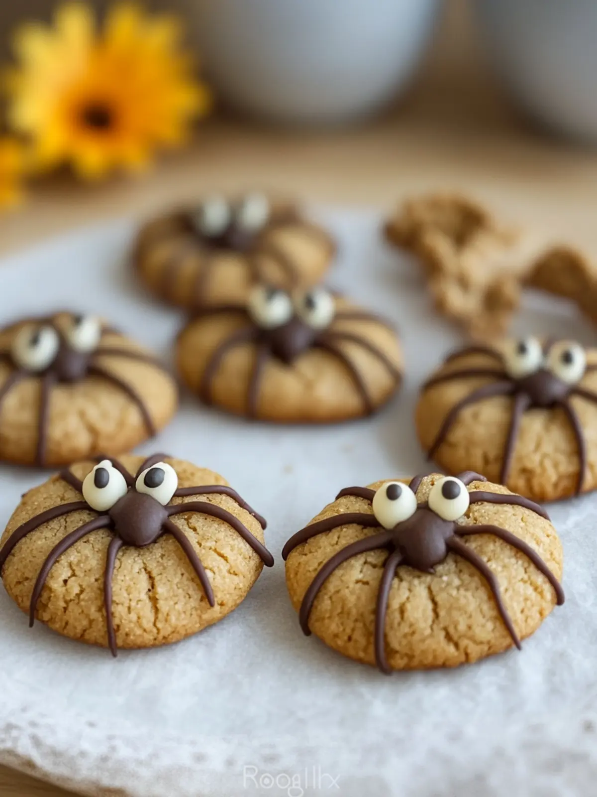 Peanut Butter Spider Cookies That Kids Will Adore This Halloween 4 Peanut Butter Spider Cookies