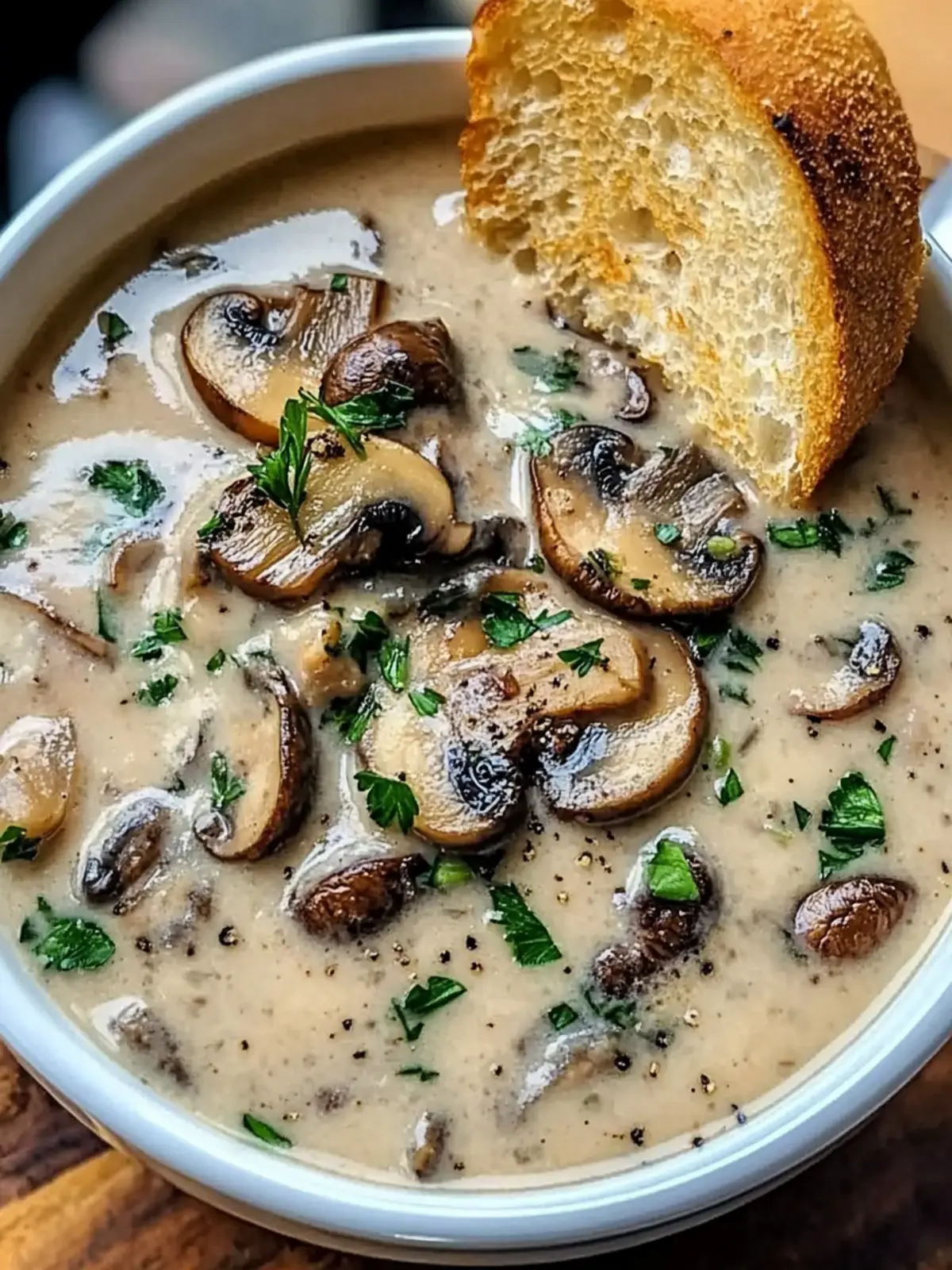 Creamy Mushroom Soup Recipe for Cozy Nights at Home 3 Creamy Mushroom Soup Recipe