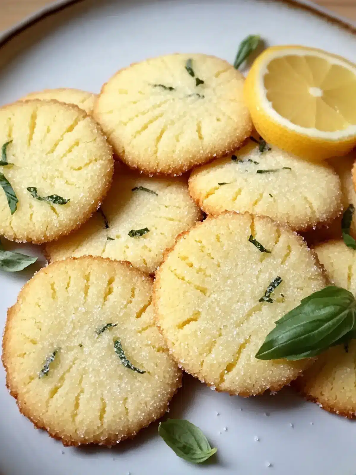 Lemon Basil Sugar Cookies That Refresh Your Taste Buds 4 Lemon Basil Sugar Cookies