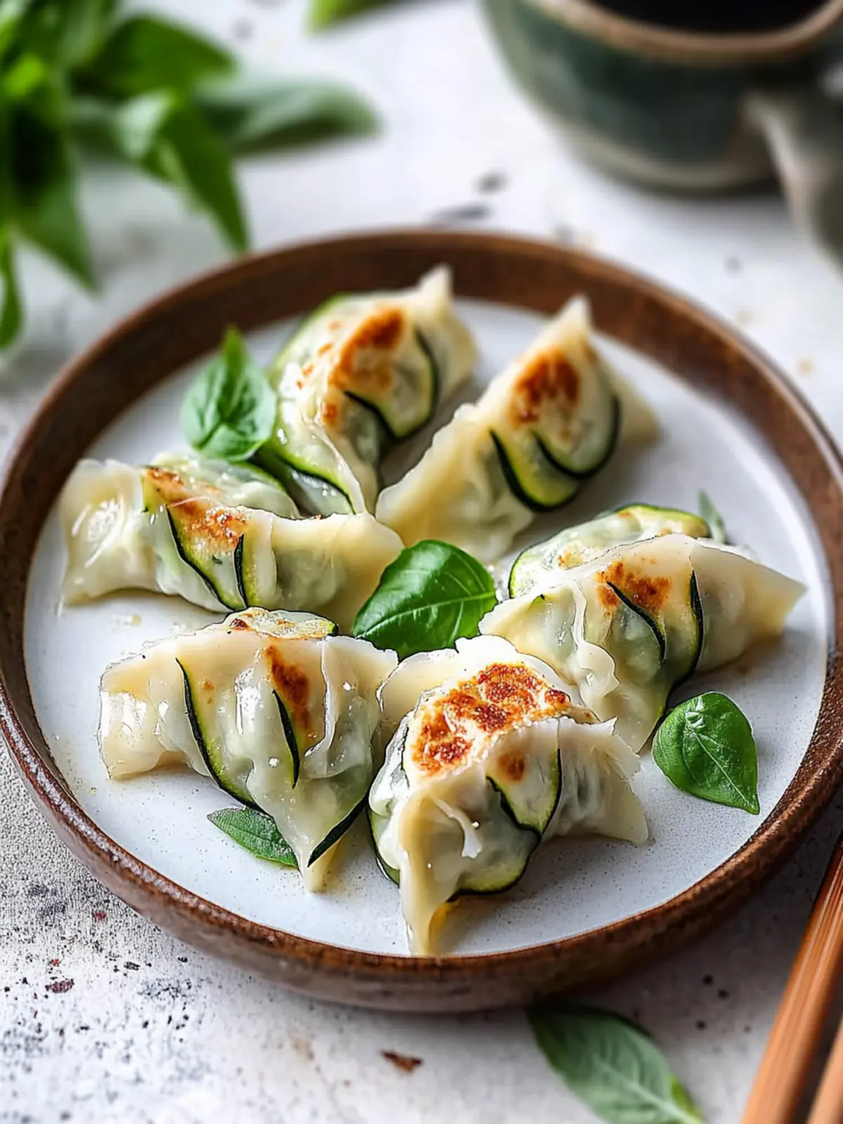 Savory Zucchini Pork Dumplings for Guilt-Free Indulgence 3 Zucchini Pork Dumplings
