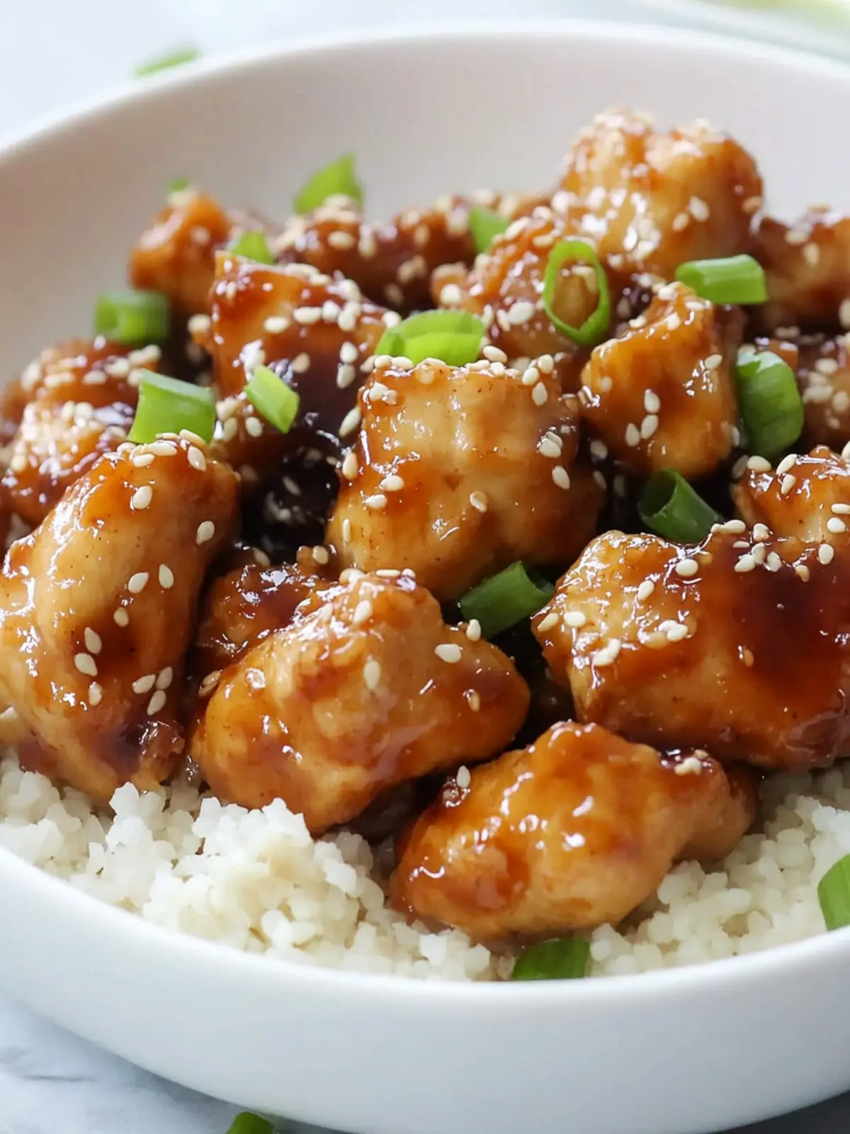 Crispy Air Fryer Sesame Chicken for Healthier Takeout at Home 4 Air Fryer Sesame Chicken