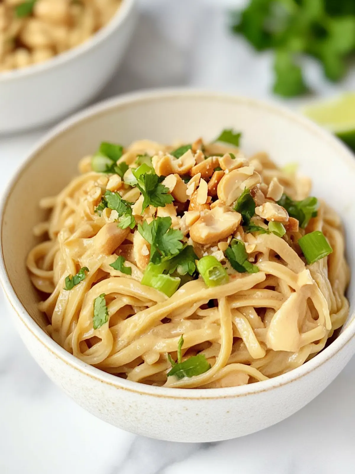 Creamy Peanut Noodles Ready in 30 Minutes for Dinner Delight 2 Creamy Peanut Noodles
