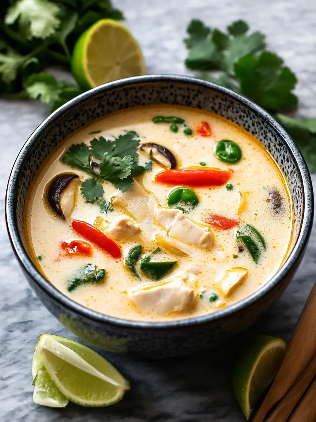 Authentic Tom Kha Gai Soup: Your Cozy Thai Comfort Food 4 Authentic Tom Kha Gai Soup