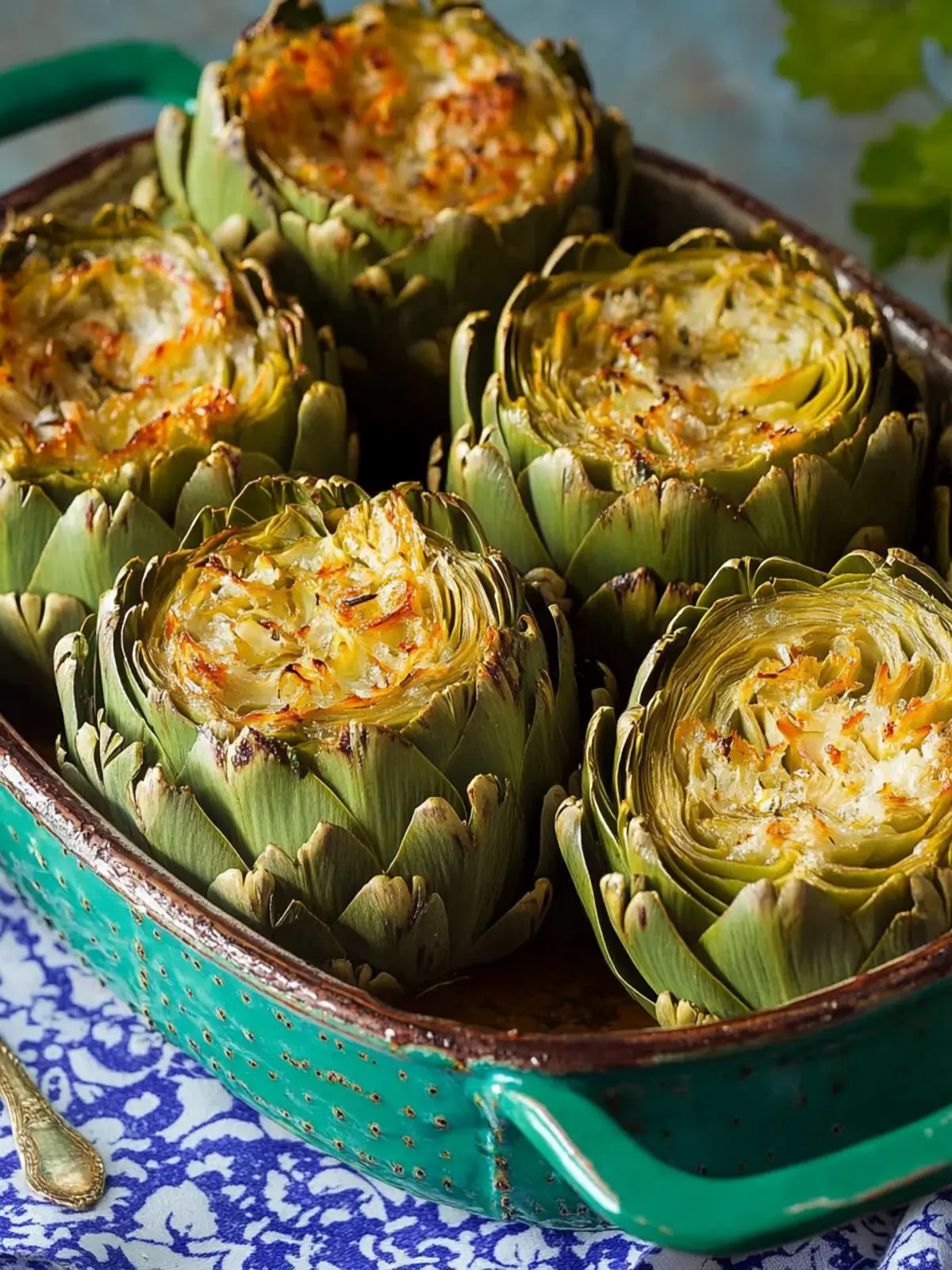 Stuffed Artichokes: Lemony Cheesy Delights for Home Chefs 2 Stuffed Artichokes