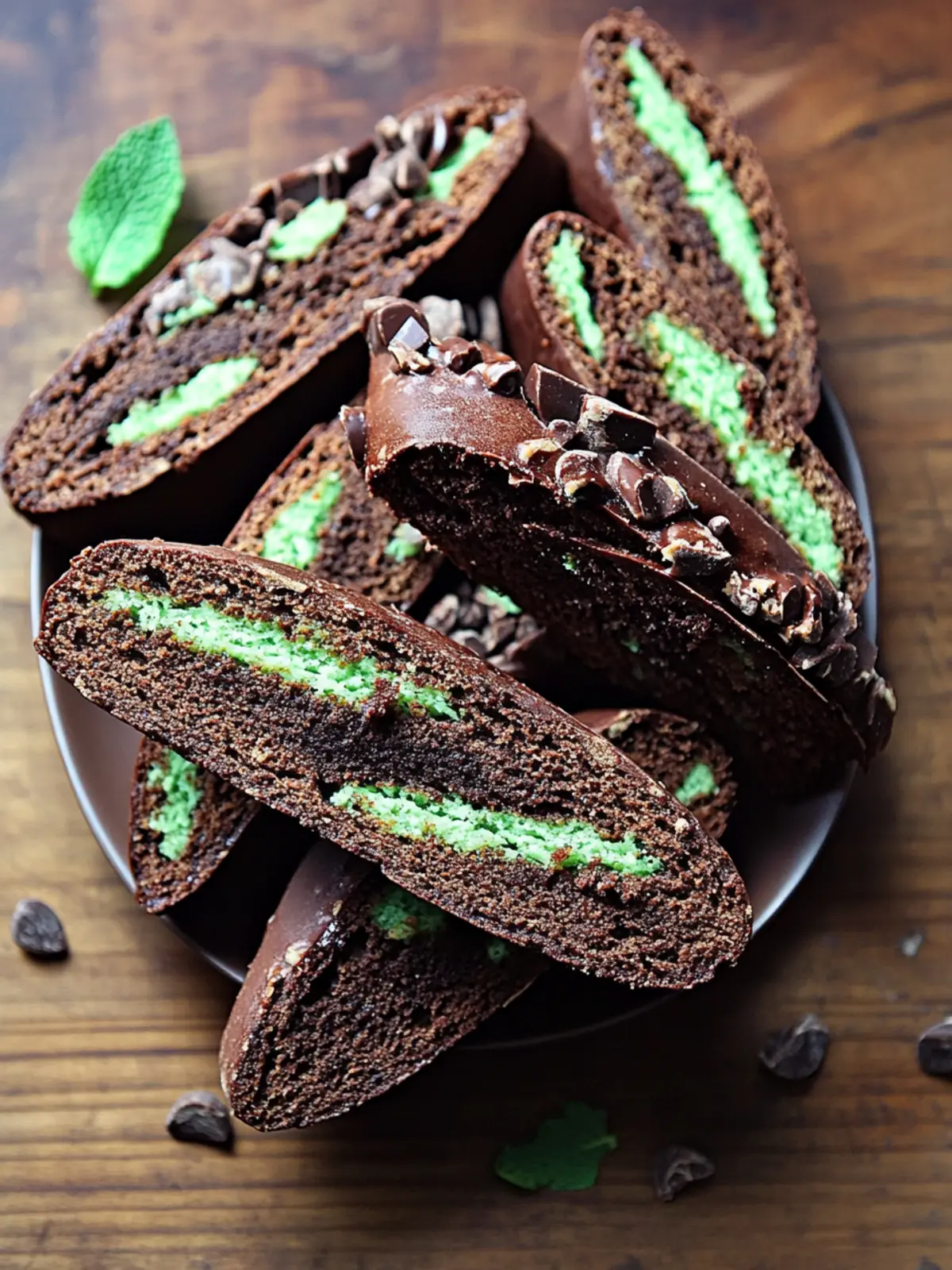 Delicious Chocolate Mint Biscotti for Your Home-Baking Bliss 4 Chocolate Mint Biscotti